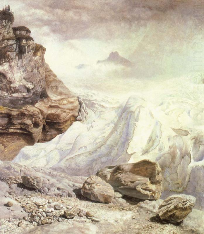 The Glacier at Rossenlaui, John Edward Brett